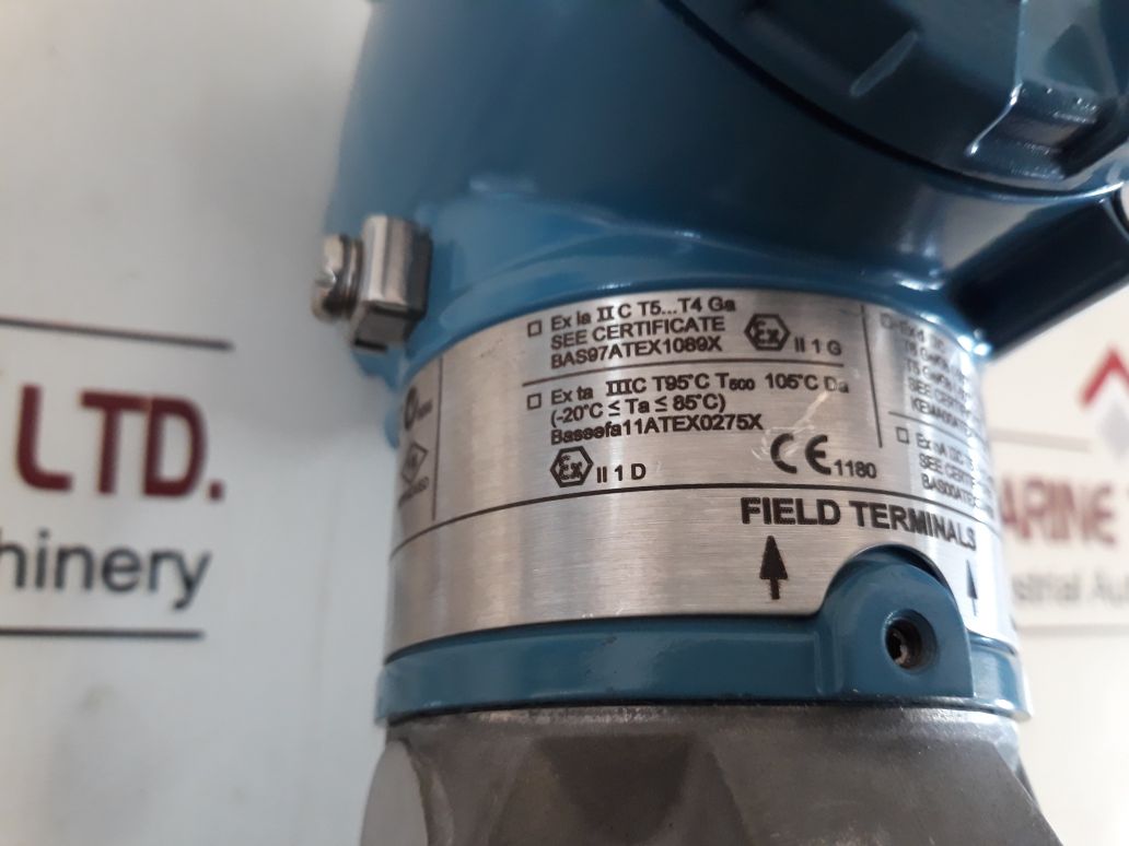 Rosemount 3051Cd2A22A1Ab4Dfk8Q4 Pressure Transmitter 10.5-30Vdc
