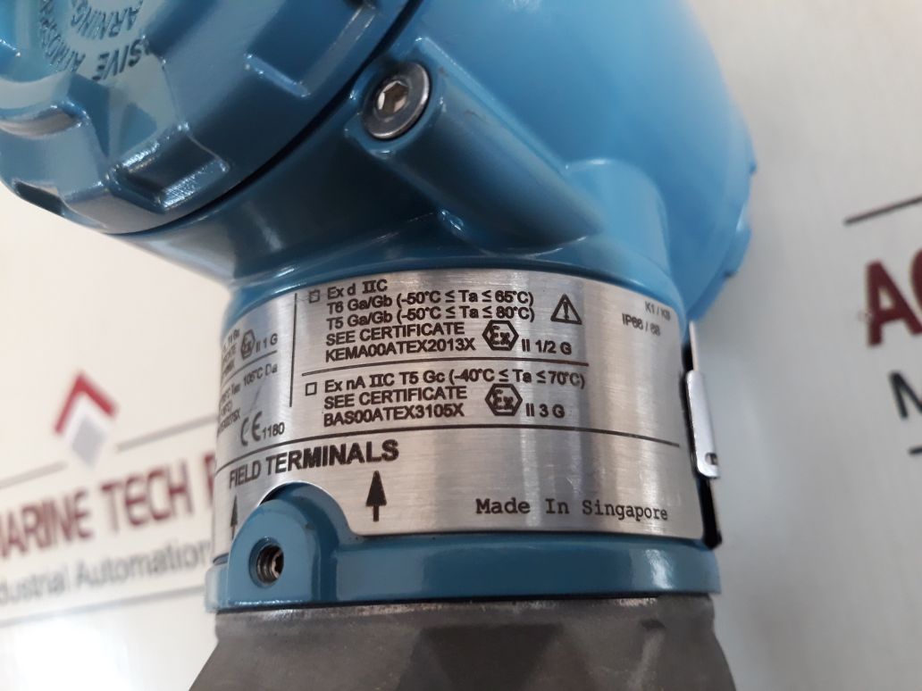 Rosemount 3051Cd2A22A1Ab4Dfk8Q4 Pressure Transmitter 10.5-30Vdc