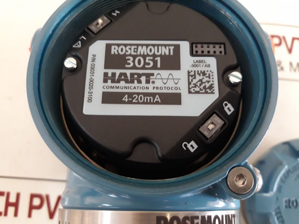 Rosemount 3051Cd2A22A1Ab4Dfk8Q4 Pressure Transmitter 10.5-30Vdc