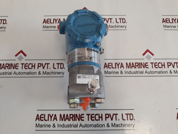 Rosemount 3051Cd2A22A1Ab4Dfk8Q4 Pressure Transmitter 10.5-30Vdc