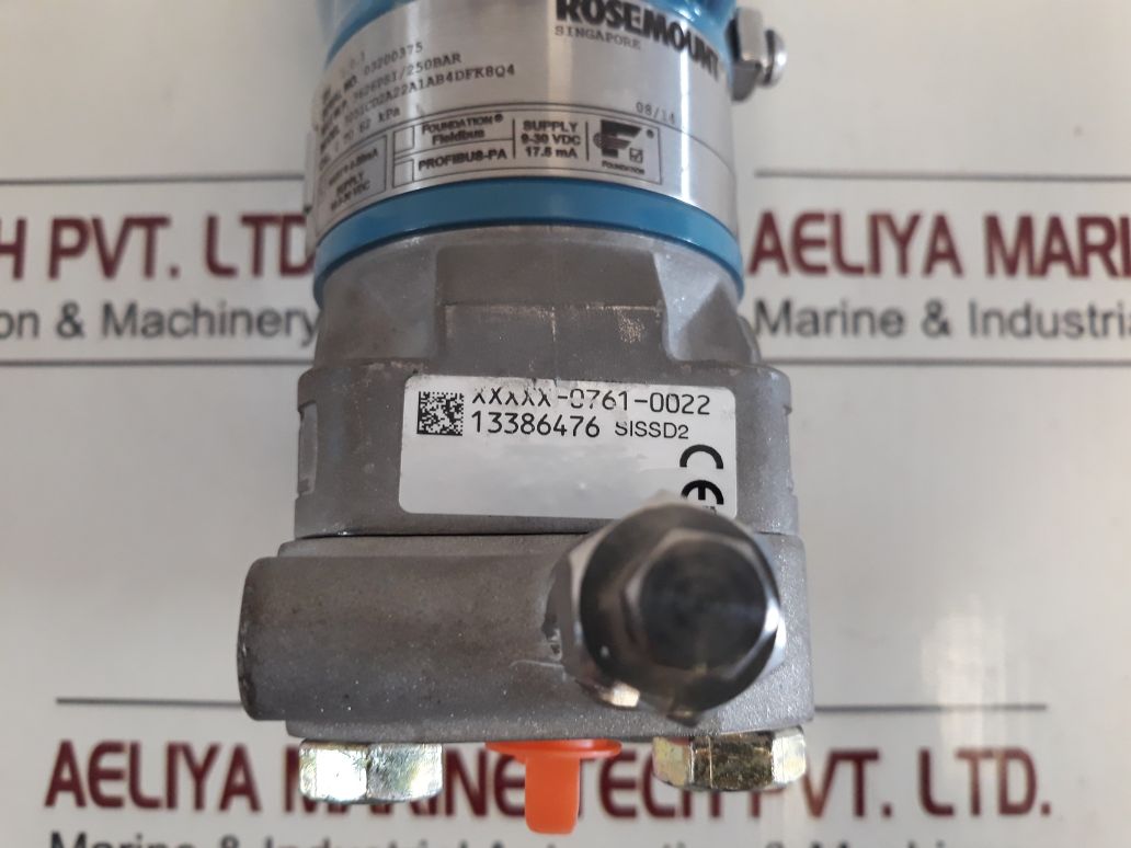 Rosemount 3051Cd2A22A1Ab4Dfk8Q4 Pressure Transmitter 10.5-30Vdc