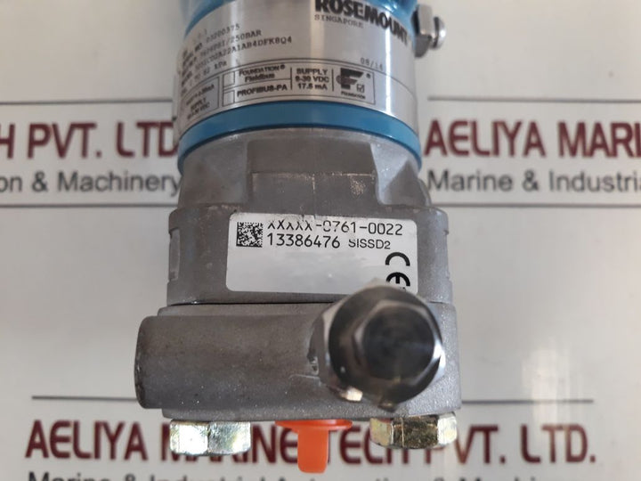 Rosemount 3051Cd2A22A1Ab4Dfk8Q4 Pressure Transmitter 10.5-30Vdc