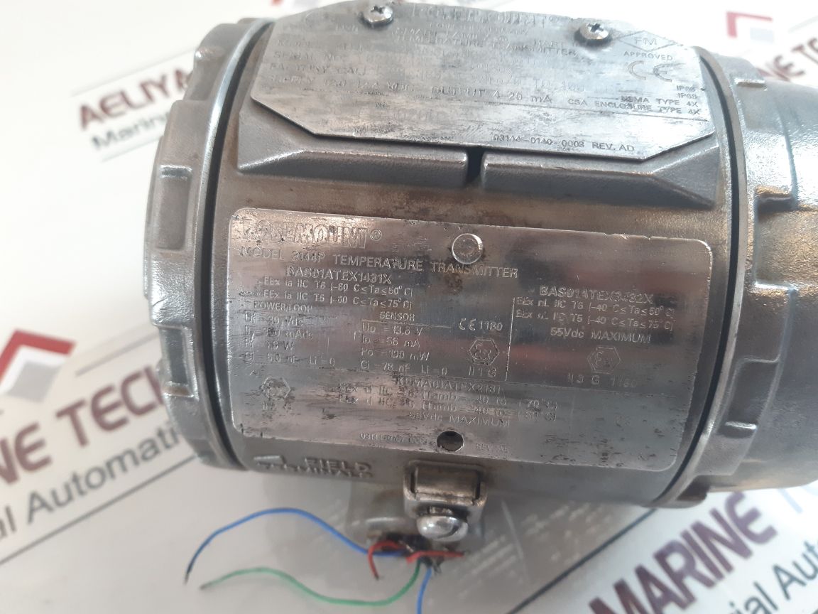 Rosemount 3144P Temperature Transmitter 30Vdc