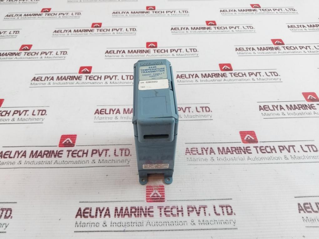 Rosemount 644Rai1C4Q4 Temperature Transmitter 00644-6412-1005