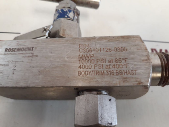 Rosemount C306101126-0300 Pressure Transmitter 10000Psi