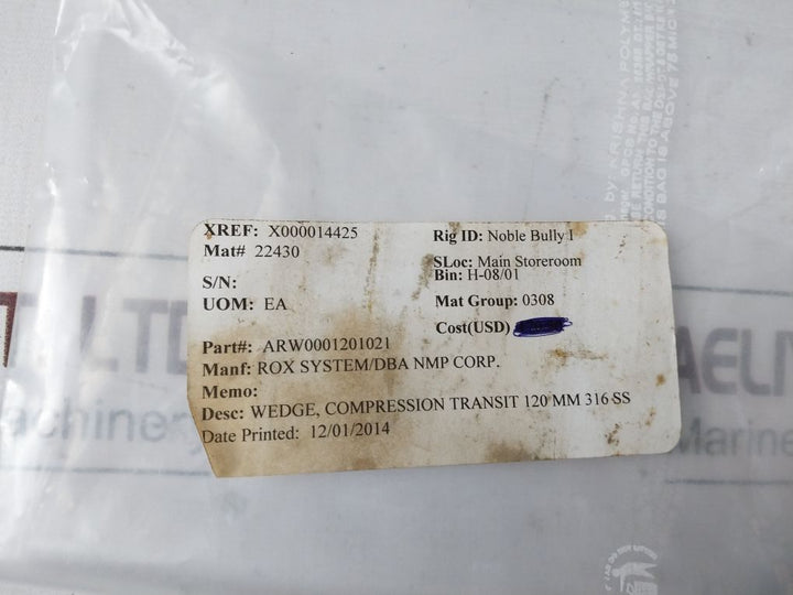 Roxtec Arw0001201021 Wedge Compression Transit Kit