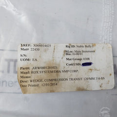 Roxtec Arw0001201021 Wedge Compression Transit Kit