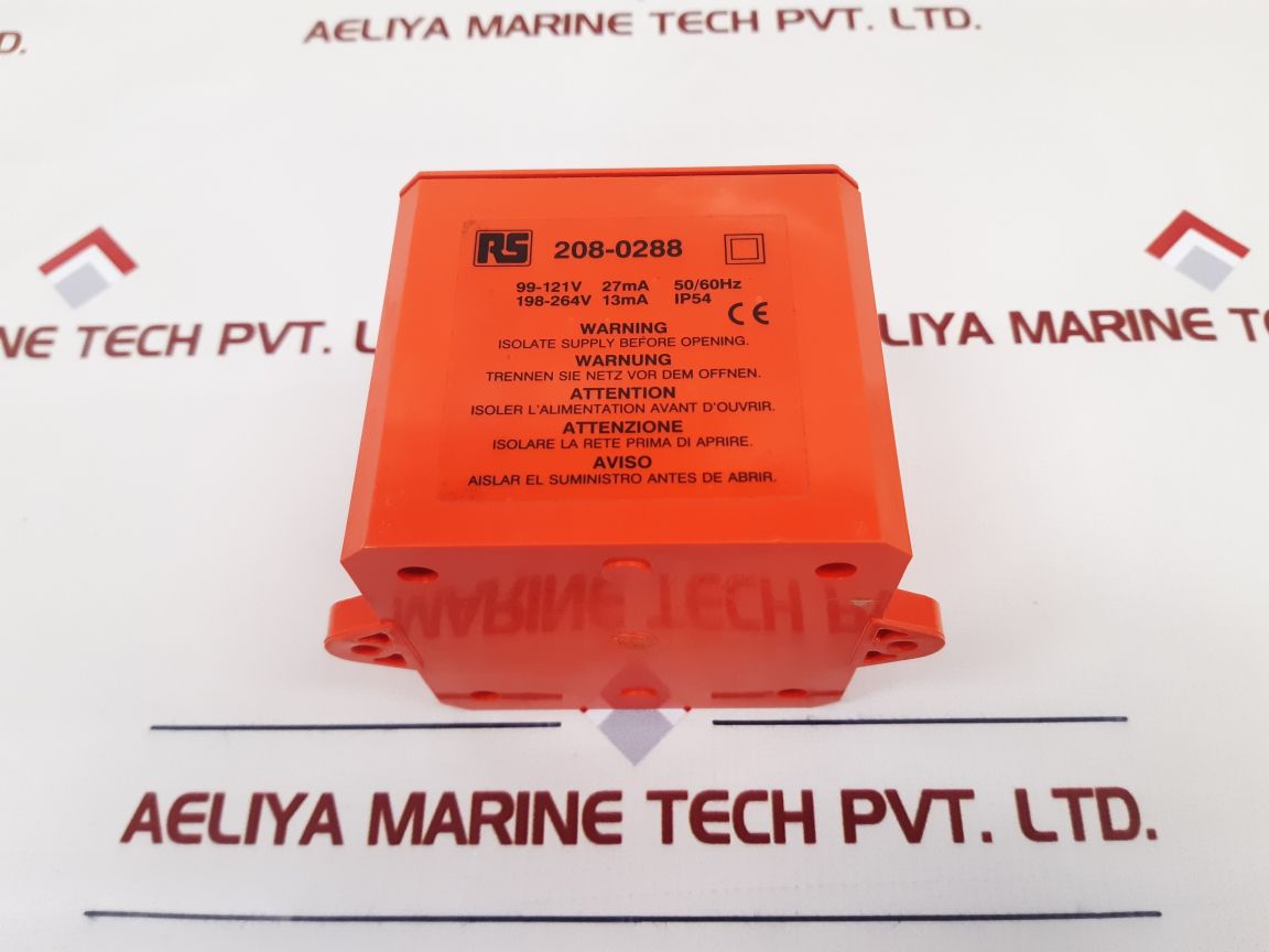 Rs 208-0288 2-stage High Secondary