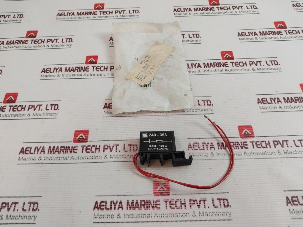 Rs 240-393 Capacitor 500V~ 50/60Hz