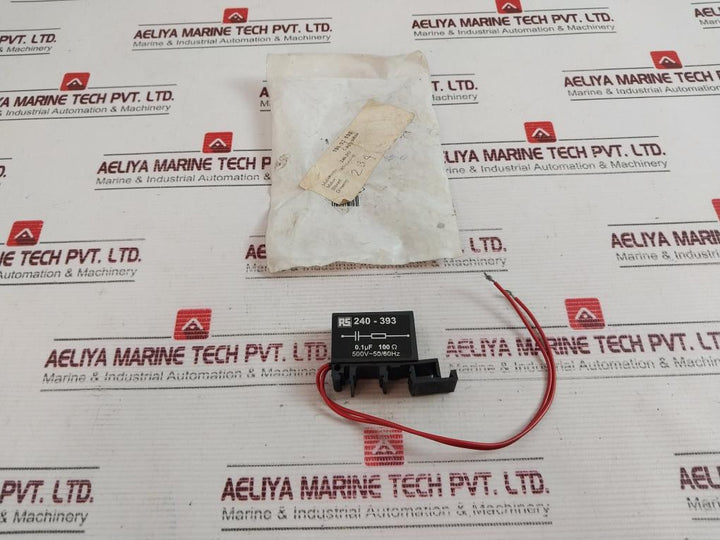 Rs 240-393 Capacitor 500V~ 50/60Hz