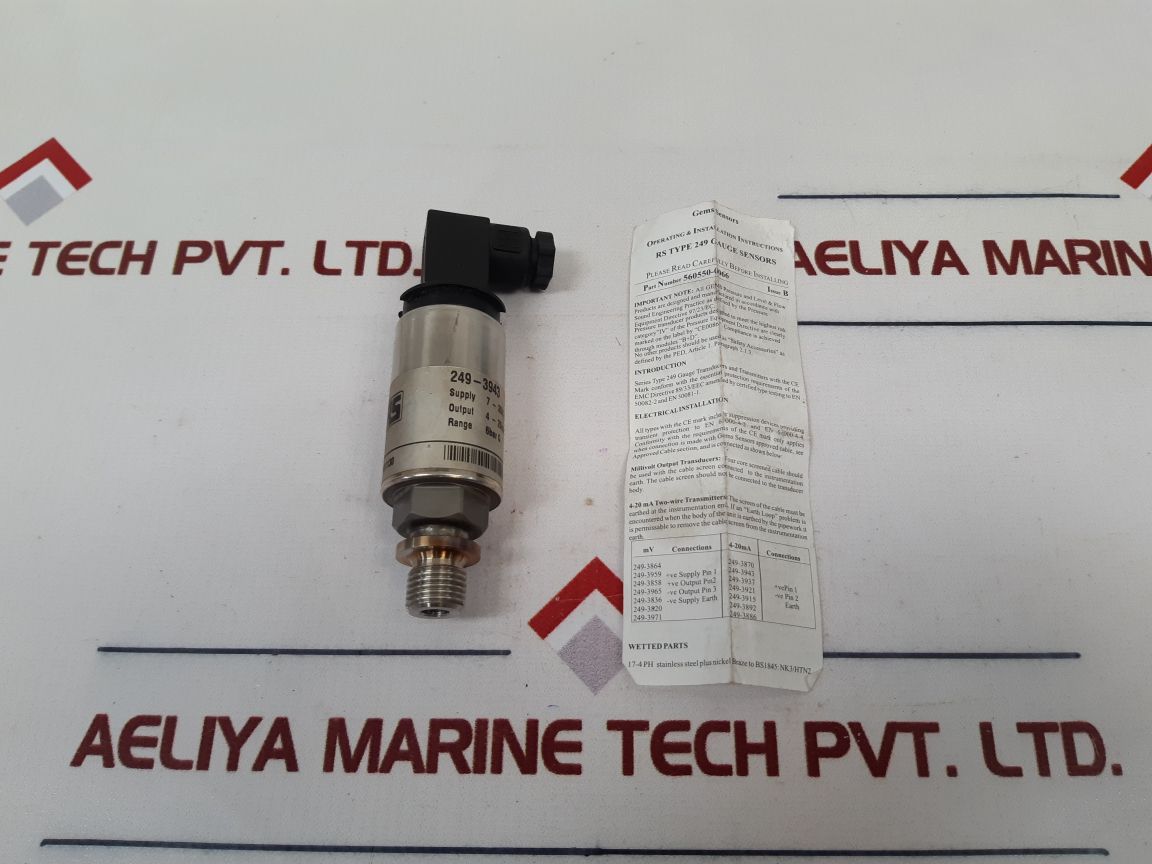 Rs 249-3943 Pro Pressure Sensor Gauge