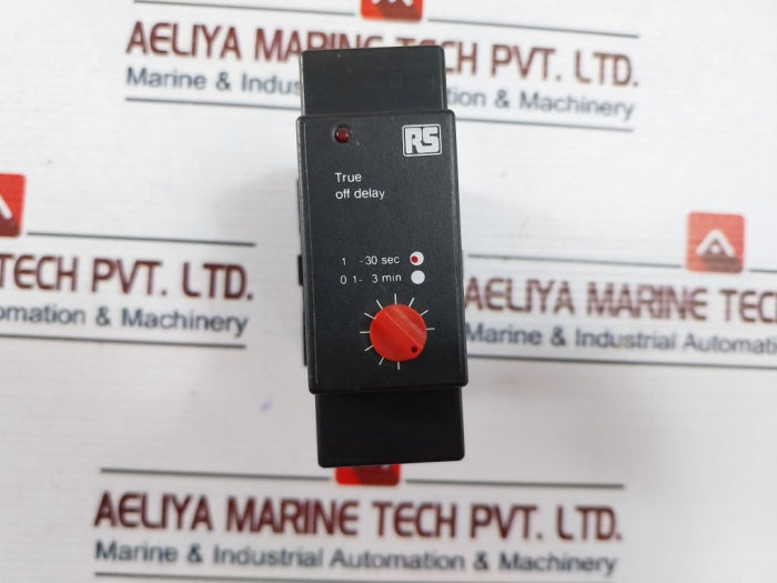 Rs 260-555 True Off Delay Relay With Socket 1-30 Sec 220-240V