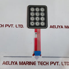 Rs 331-253 keypad membrane 4 x 3