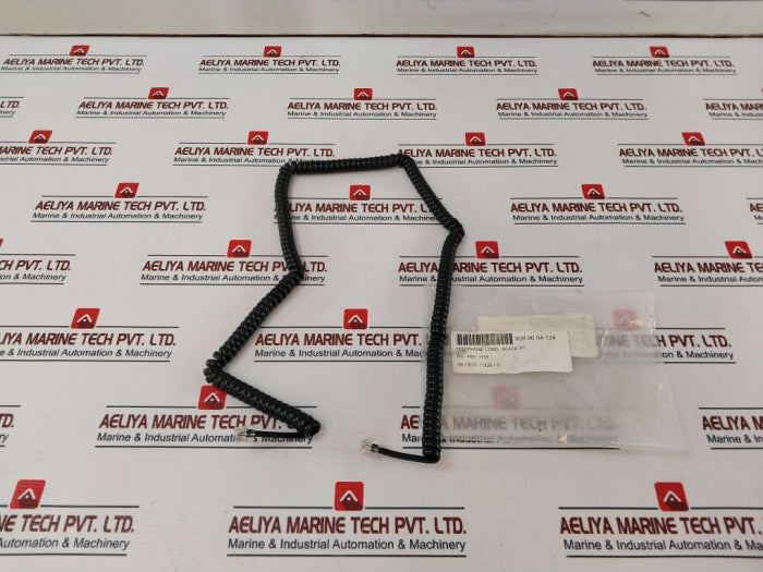 Rs 409-1139 Telephone Cord-black 3M