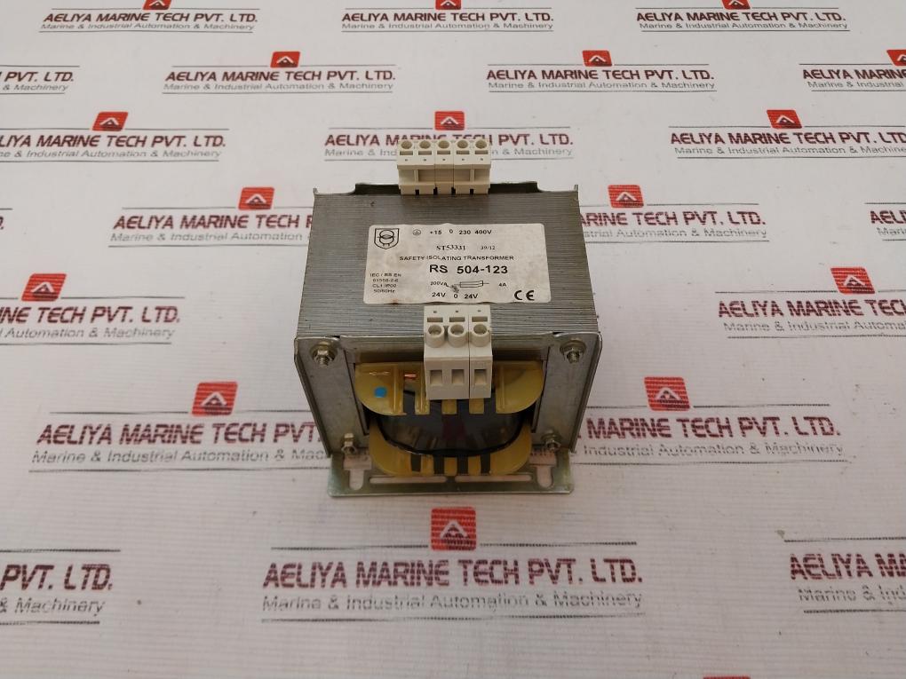 Rs 504-123 Safety Isolating Transformer