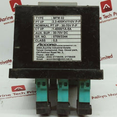 Accord mfm 02 multifunction transducer meter