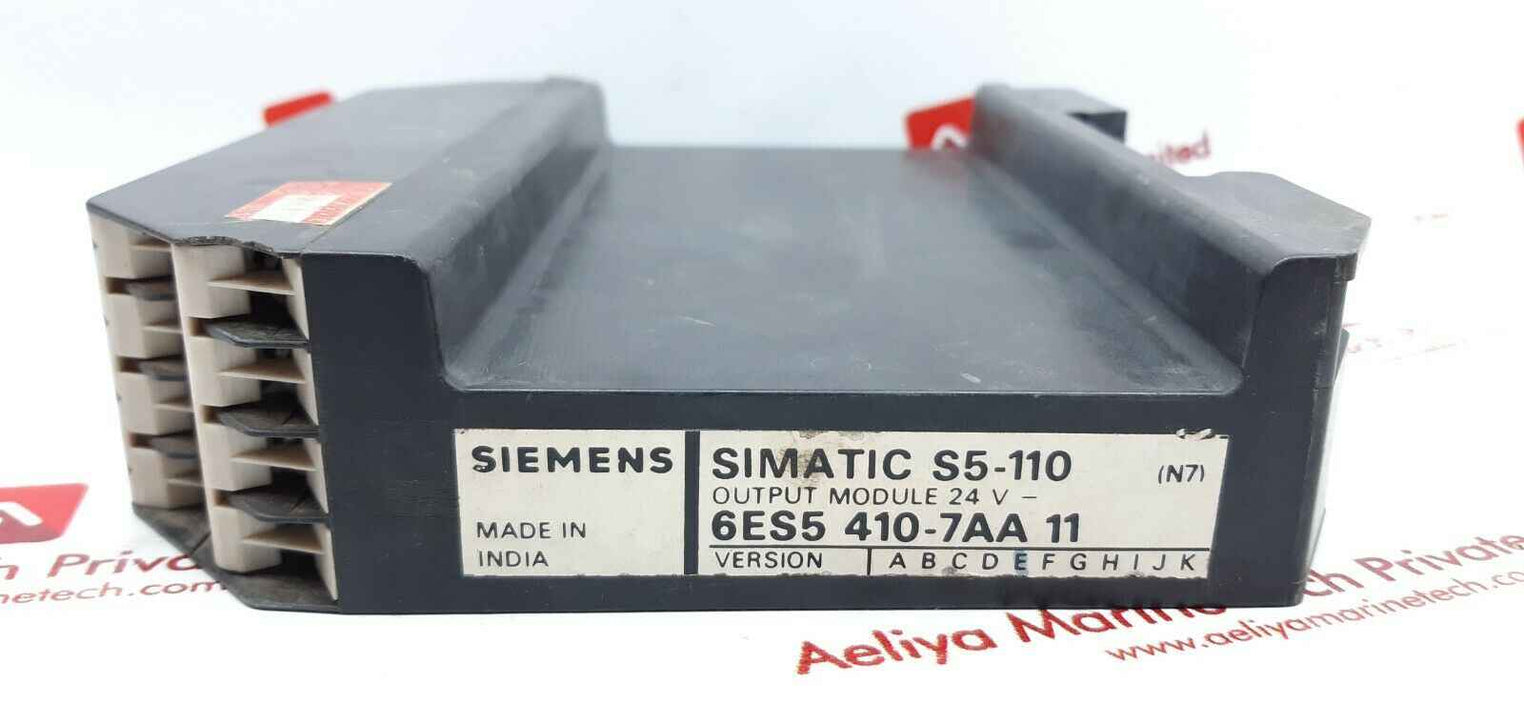 Siemens Simatic S5-110 6ES5 410-7AA 11 24V Digital Output Module