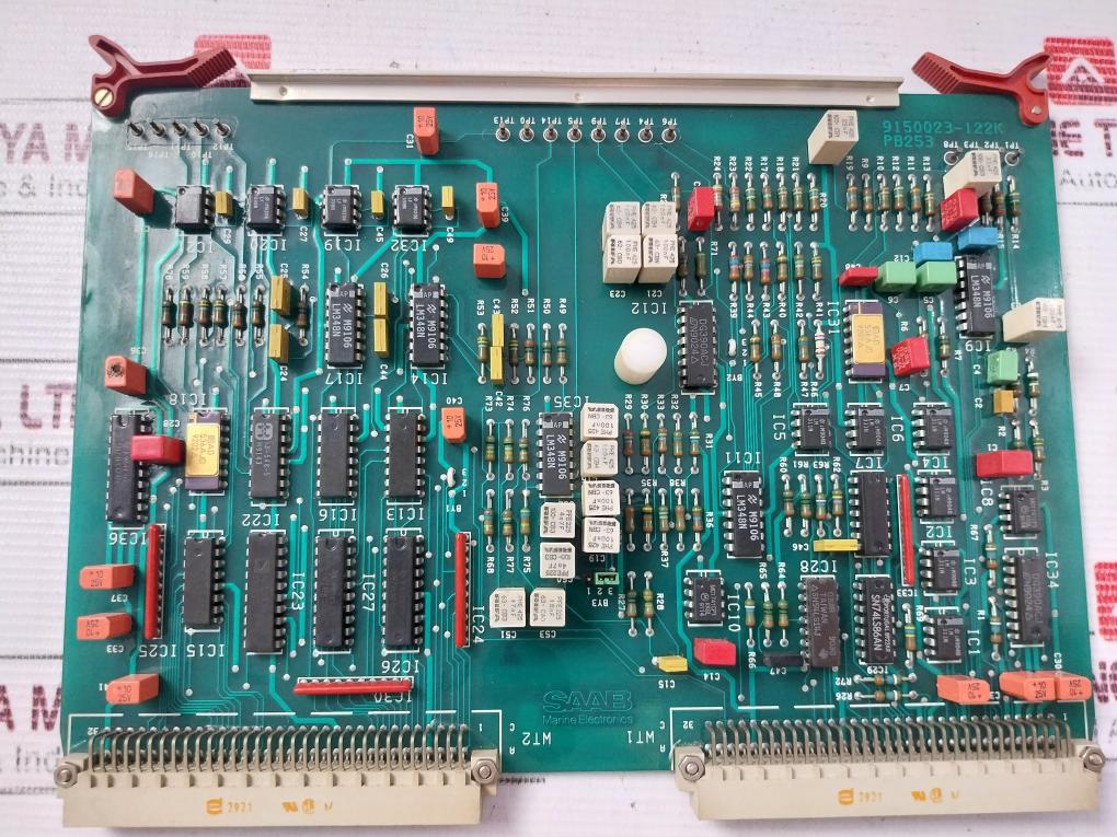 Saab Marine Spa-m Pb253 Printed Circuit Board 9150023-643