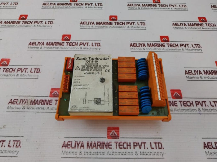 Saab Tankradar IOT 5140 Terminal Module 9240006-804 Used