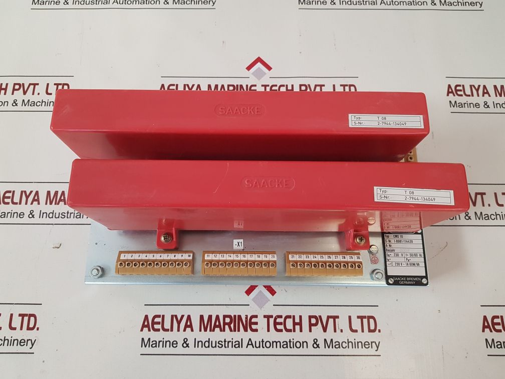 Saacke T 08 Burner Control Unit Cms 10