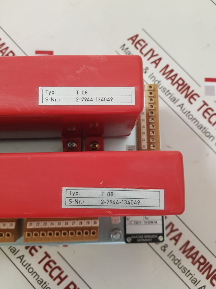 Saacke T 08 Burner Control Unit Cms 10