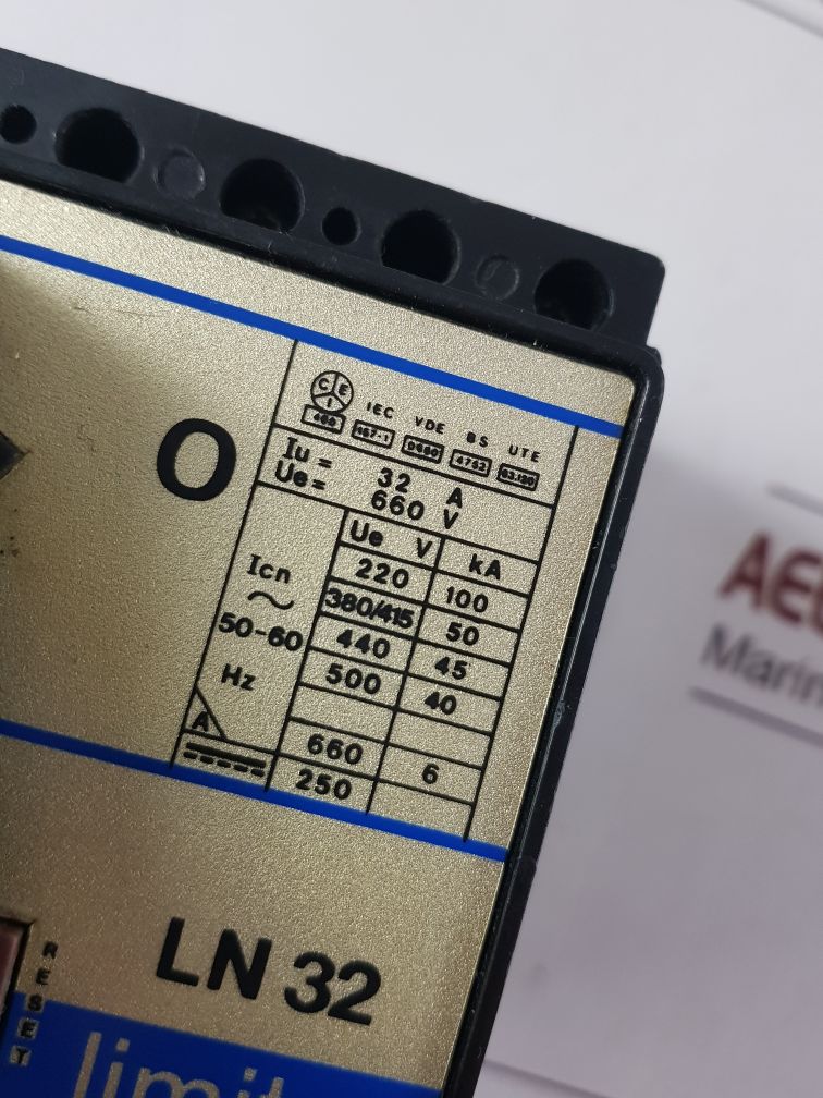 Sace Ln 32 Limitor 50-60 Hz