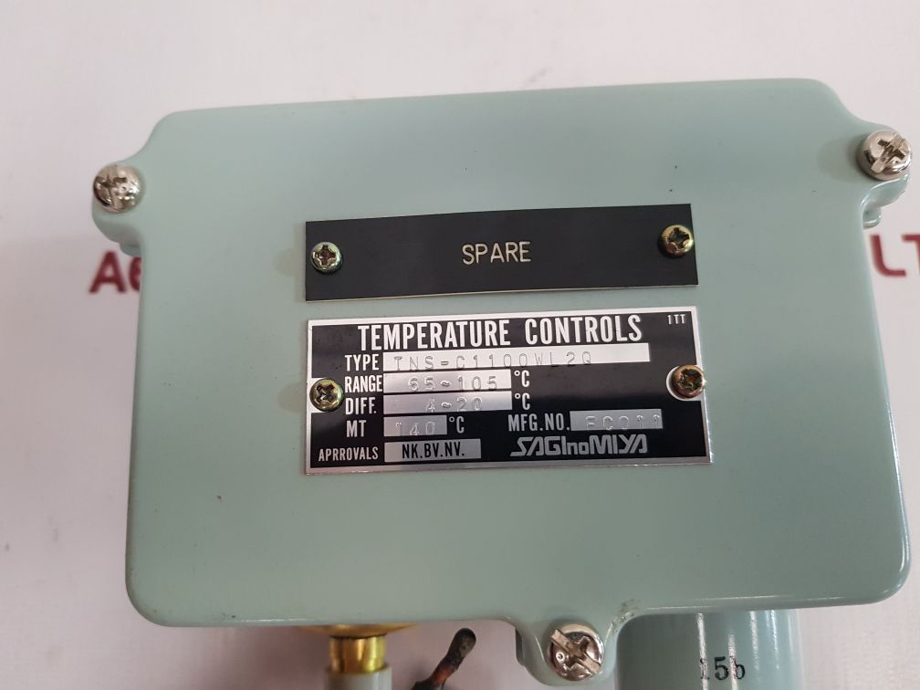 Saginomiya Tns-c1100Wl2Q Temperature Control Switch