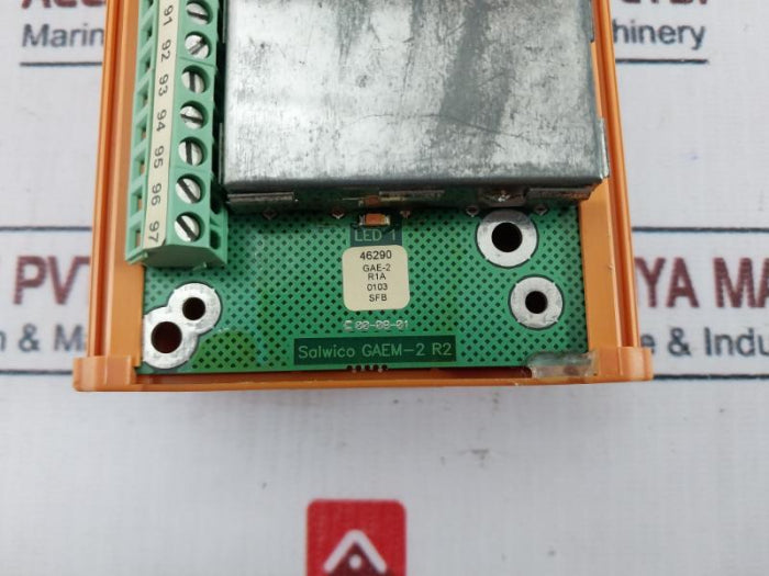 Salwico Gaem-2 R2 Connection Pcb Module With Weidmuller Base