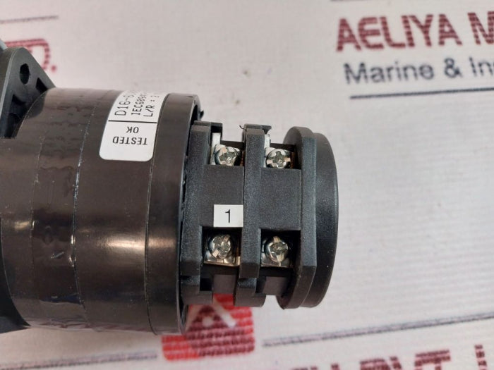 Salzer D16-61025-b13-fhgb Cam Operated Rotary Switch 16/D16 9201402 25101