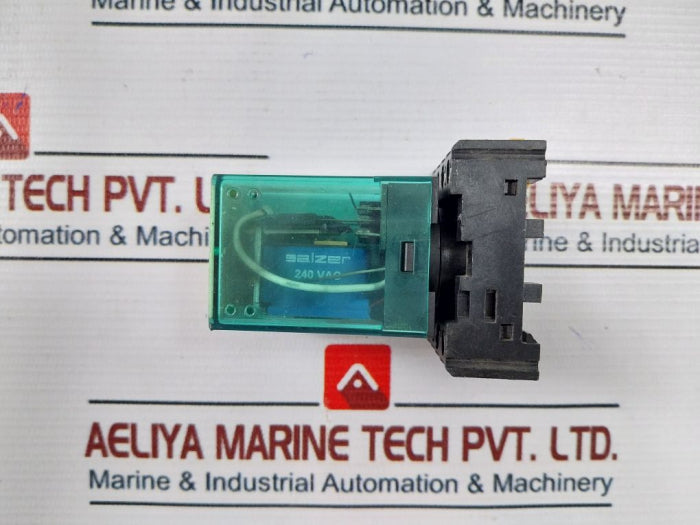 Salzer Mkp-2P Voltage Relay With Base 240V Ac