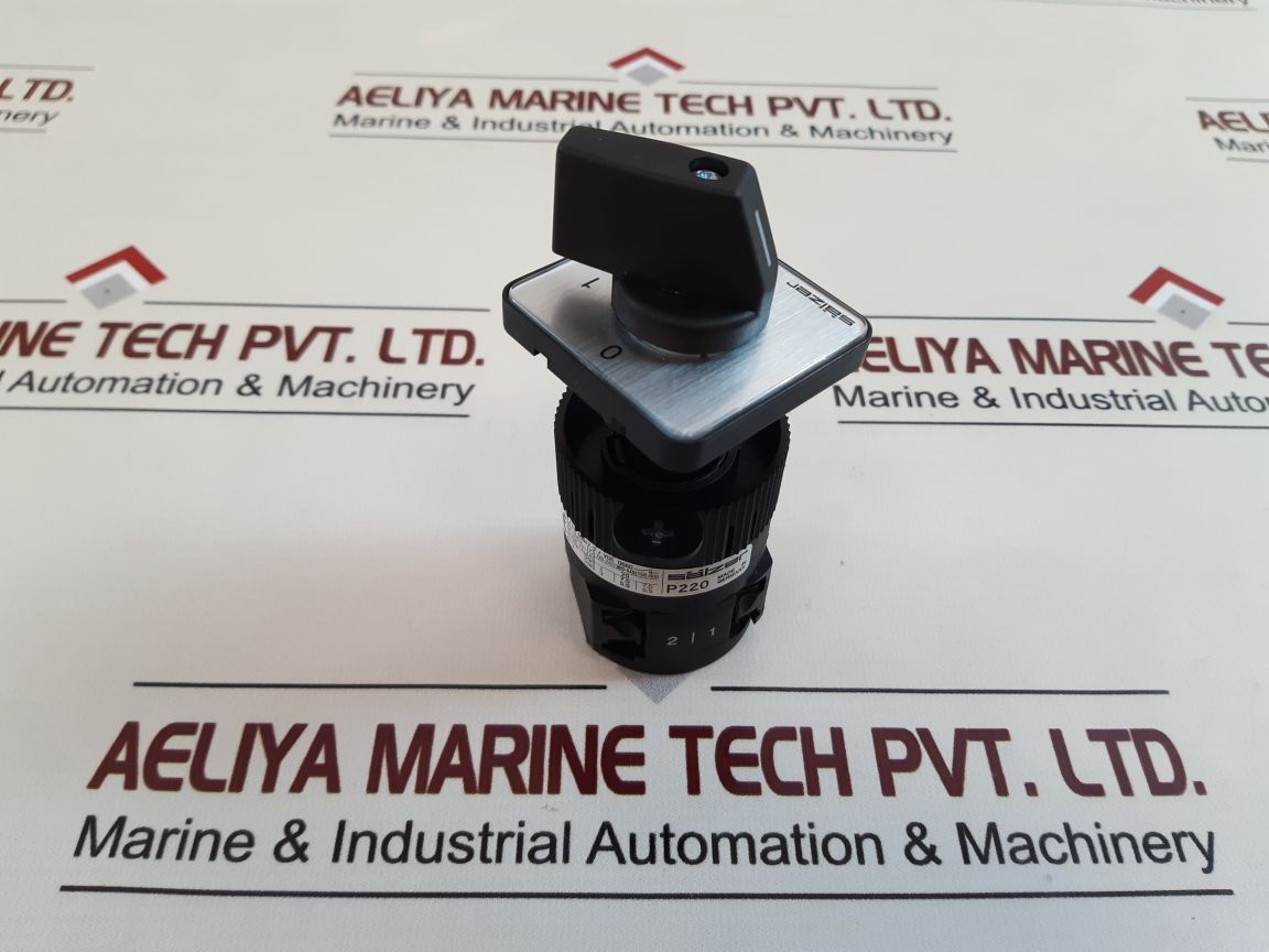 Salzer P220 Rotary Cam Switch P220-61001-219M1