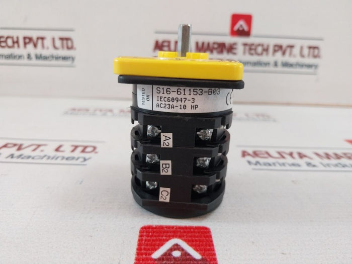 Salzer/Larsen & Toubro Limited S16-61153-B03 Rotary Switch 690V-16A