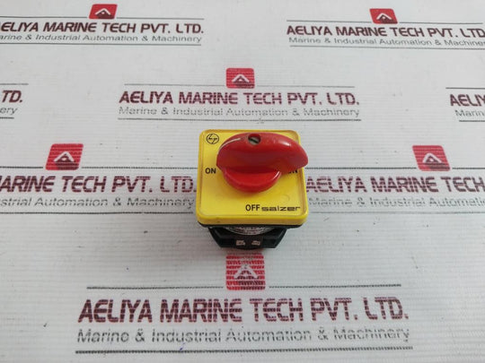 Salzer S16-61198-b03 Operated Rotary Switch