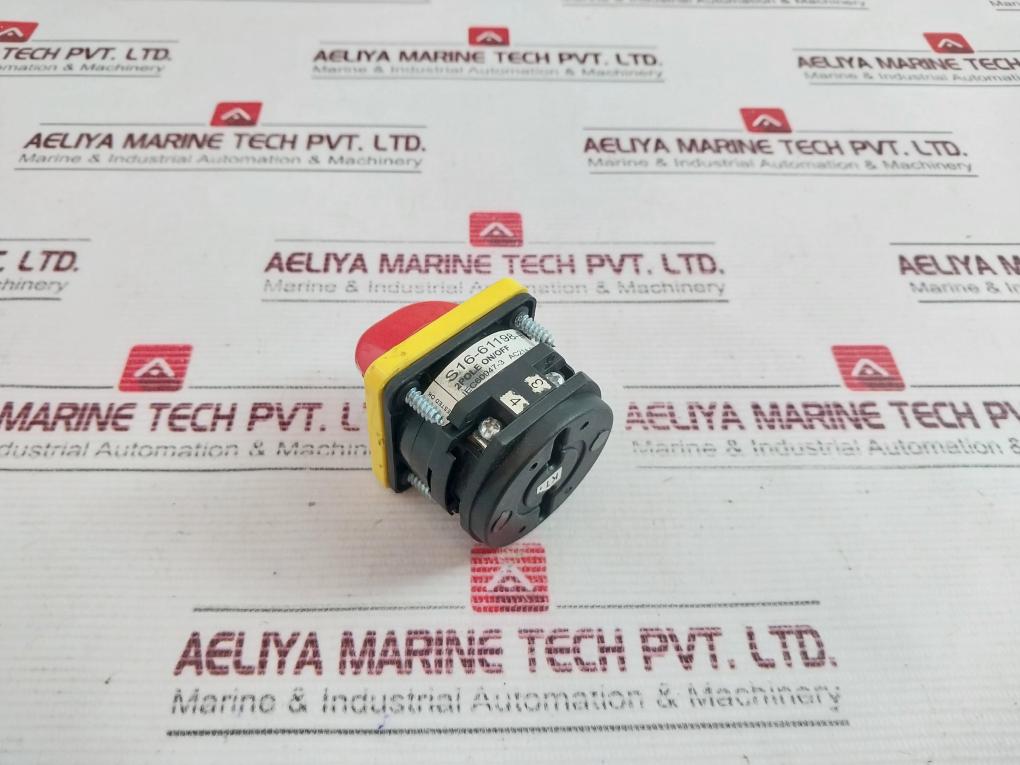 Salzer S16-61198-b03 Operated Rotary Switch