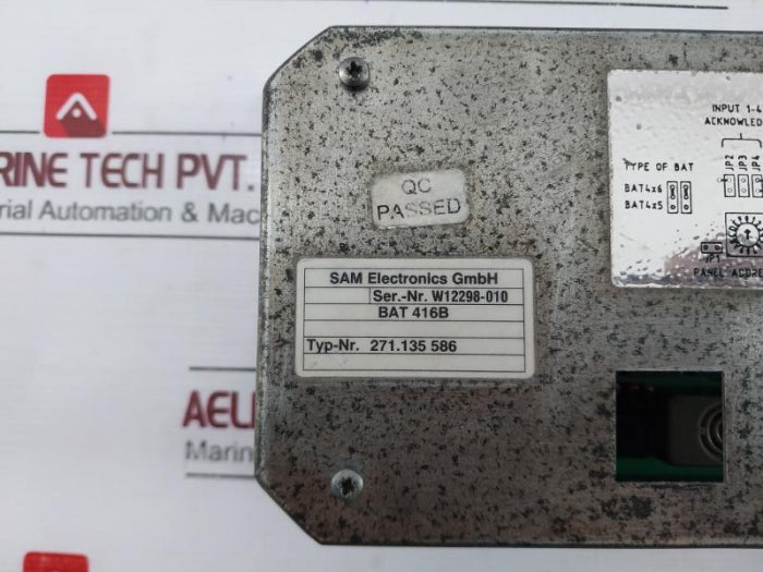 Sam Electronics Bat 416B Power Supply Module 24V, 271.135 586