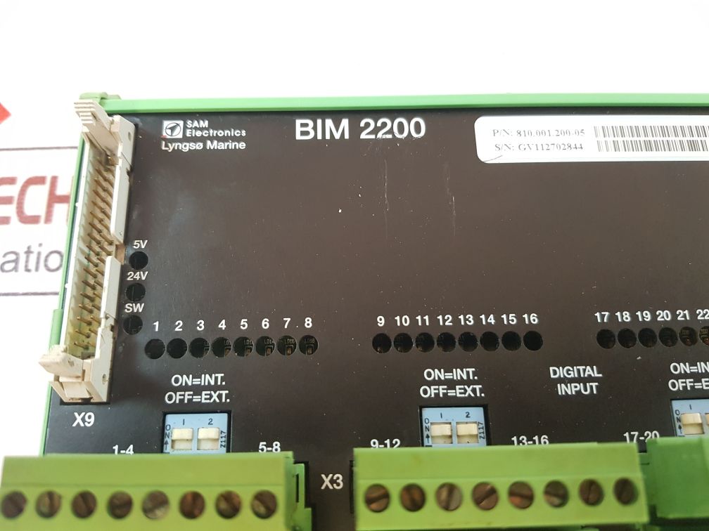 Sam Electronics Lyngso Marine Bim 2200 Module 810.001.200-05 24V