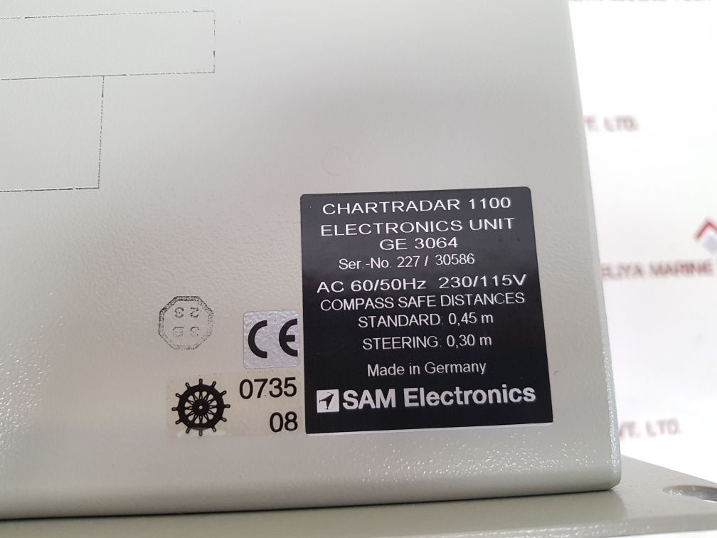 Sam Electronics Chartradar 1100 Electronic Unit