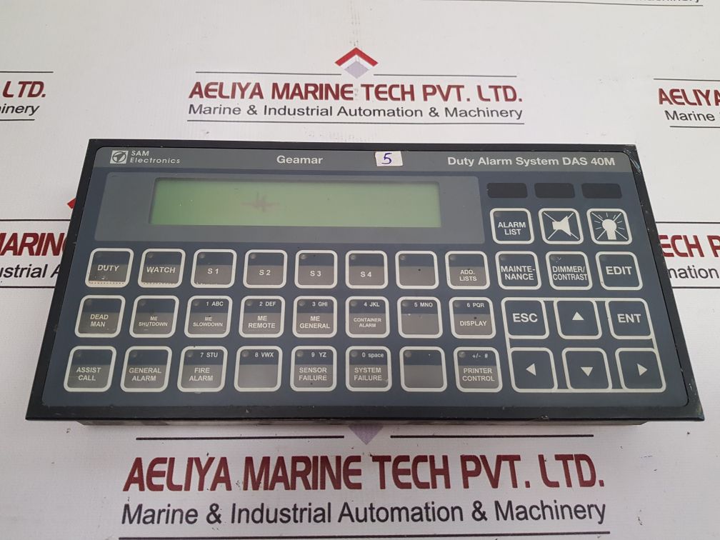 Sam Electronics Das 40M Duty Alarm System Lyngso Marine 