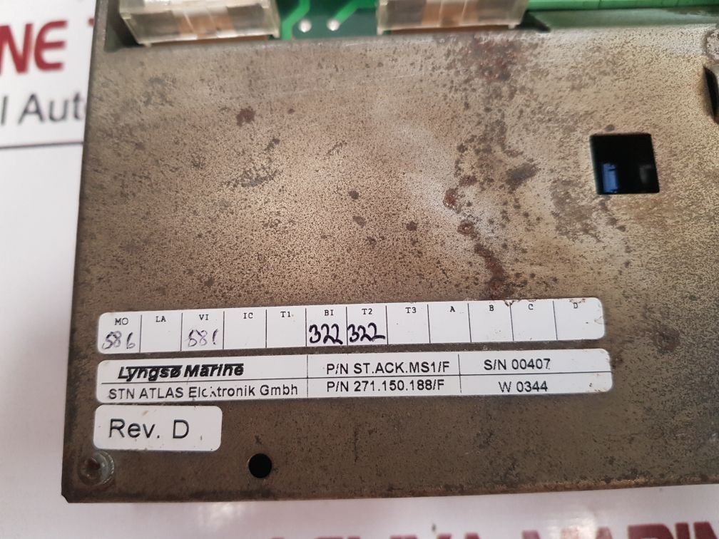 Sam Electronics Das 40M Duty Alarm System Lyngso Marine