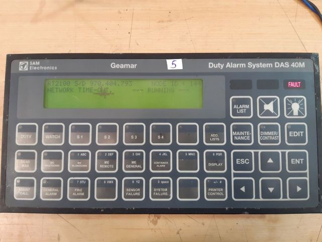 Sam Electronics Das 40M Duty Alarm System Lyngso Marine