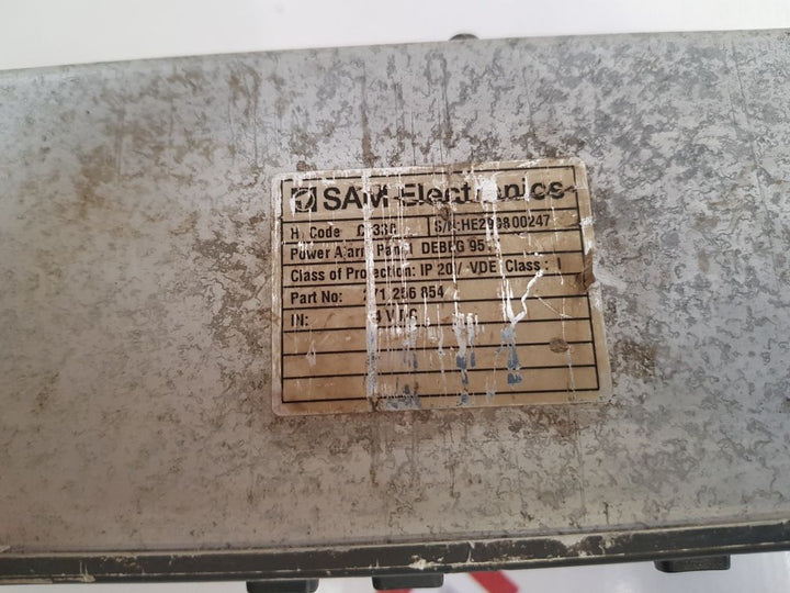 Sam Electronics Debeg9517 Power Alarm Panel 271 256 854 Class I 24 Vdc