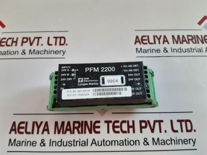 Sam Electronics/Lyngso Marine Pfm 2200 Module 810.001.410-03