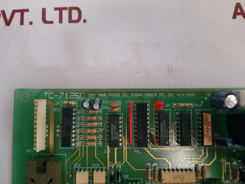 Sam Yang/Jrc Tc-7125C Pcb Card