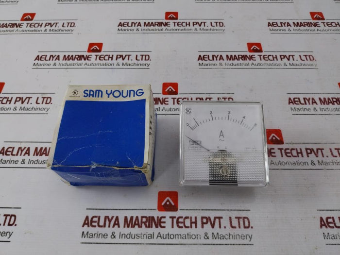 Sam Young Sy-80 Ampere Meter 2.5 1Kv,0-5A