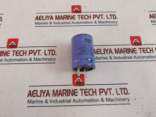 Samhwa Ce-w 85˚C Electrolytic Capacitor 4700 ΜF 50Wv