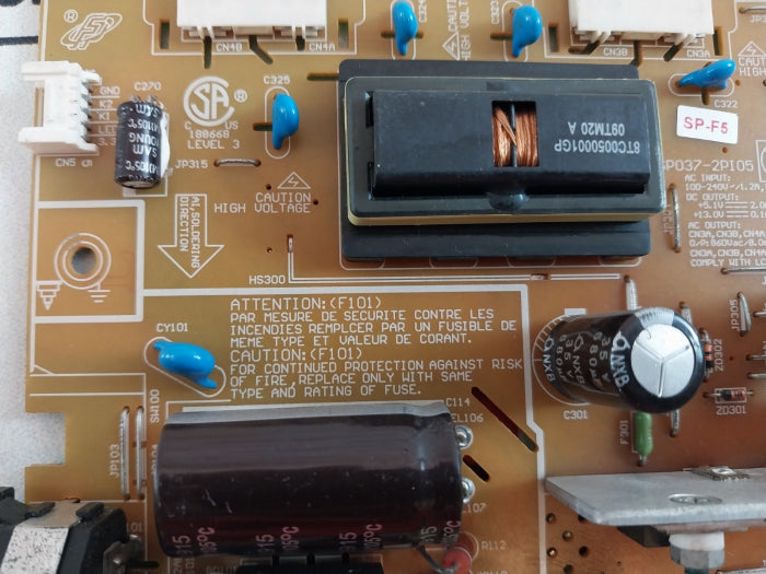 Samsung 3Bs0213310Gp Power Supply / Backlight Inverter 100-240 Vac