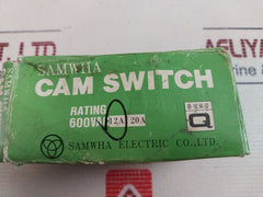 Samwha 2103 Cam Rotary Switch Ac 600V 12A Sps-m620