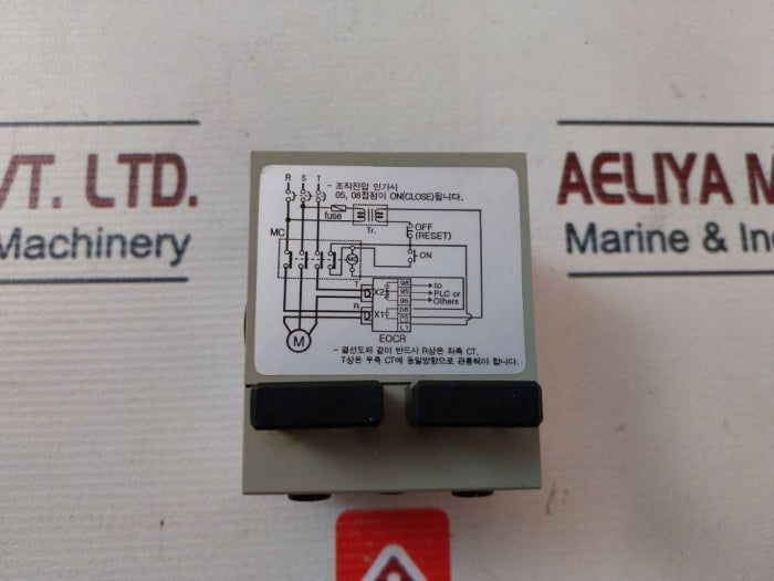 Samwha Engineering Eocr-ss1 Electronic Over Current Relay 260V Ac,50/60Hz