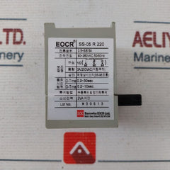 Samwha Eocr-ss Electronic Overload Relay 0.5-6/6.5A 0.2-30 Sec