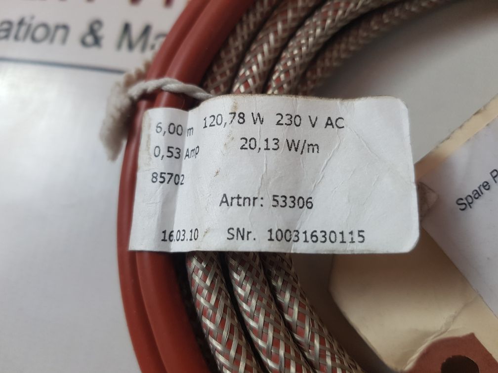 San Electro Heat Sk200 Silicone Heating Cable